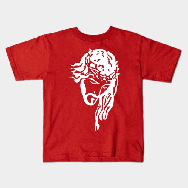 Jesus Christ Kids T-Shirt by albaley